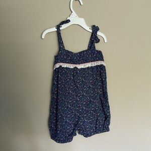 Vintage Floral Romper